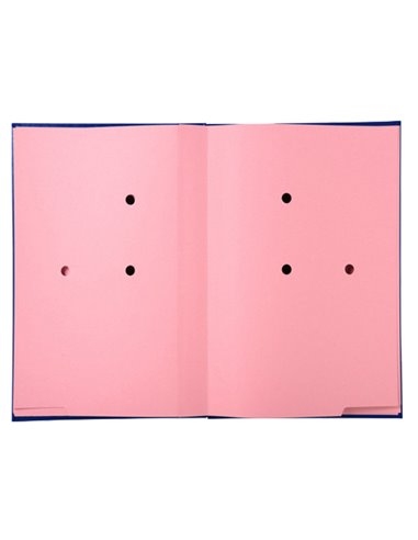 Libro Firma 20 pagine Blu 24X35cm 57022E Exacompta 57022E EXACOMPTA CLASSIFICATORI