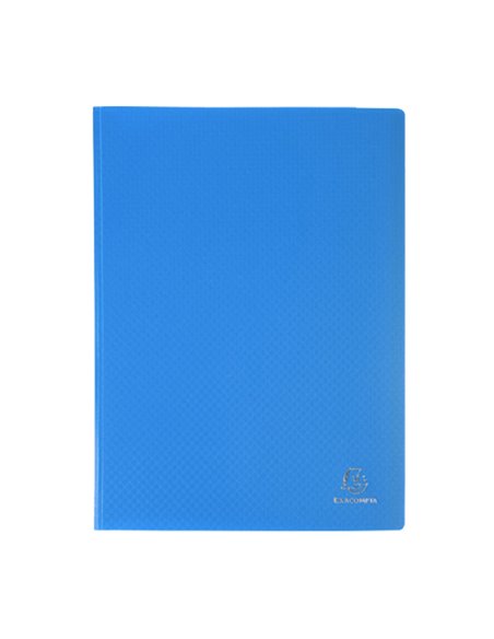 Portalistini Opak 24x32cm 40 buste azzurro 8547E Exacompta 8547E EXACOMPTA PORTALISTINI A BUSTE FISSE