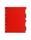 Separatore neutro a 12 TACCHE in PPL colorato A4 Maxi 93H Exacompta 93H