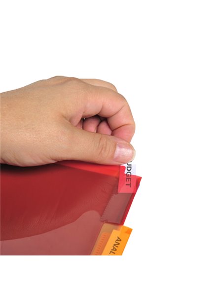 Divisori neutri 12 tasti A4 MAXI c/portaetichetta Col.ass Pp 46971E Exacompta 4844E EXACOMPTA DIVISORI-SEPARATORI CON TASTI N...