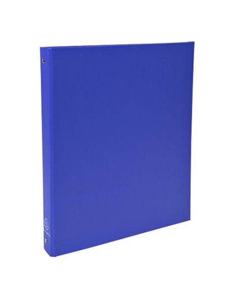 Raccoglitore foderato polipropilene 4anelli 30mm A4 blu scuro 51372E Exacompta 51372E EXACOMPTA RACCOGLITORI AD ANELLI