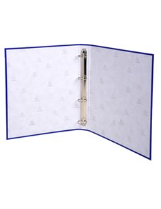 Raccoglitore foderato polipropilene 4anelli 30mm A4 blu scuro 51372E Exacompta 51372E EXACOMPTA RACCOGLITORI AD ANELLI 2