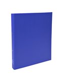 Raccoglitore foderato polipropilene 2 anelli 30mm A4 blu scuro 54372E Exacompta 54372E