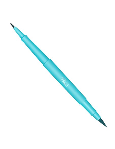 Astuccio 8 colori Flair Dual tip pennarello punta media/brush Papermate 2199386 PAPERMATE PUNTA FELTRO