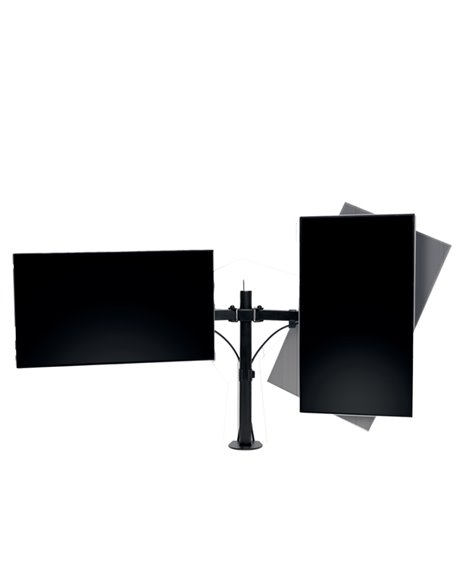 Braccio estensibile ergonomico per monitor doppio SmartFit®-Kensington K55409WW KENSINGTON SUPPORTI-BRACCI MONITOR-NOTEBOOK