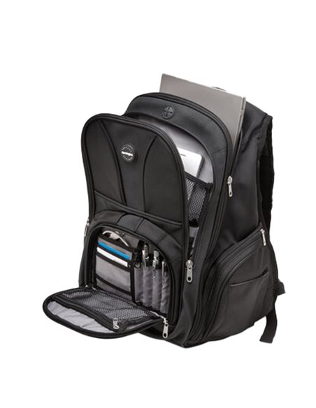 Zaino per notebook Contour™ (15,6''/39,6 cm) - Nero-Kensington 1500234 KENSINGTON BORSE-ZAINI-TROLLEY
