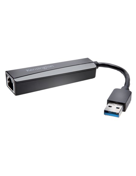 UA0000E Adattatore Ethernet USB-A — Nero-Kensington K33981WW
