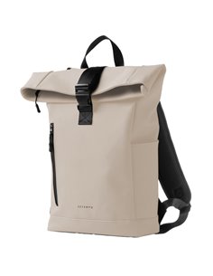Zaino Roll-top Drop gomma antipioggia dim. 30x42x14cm crema InTempo 9239DR21 2