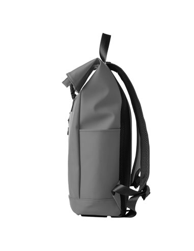 Zaino Roll-top Drop gomma antipioggia dim. 30x42x14cm grigio InTempo 9239DR22