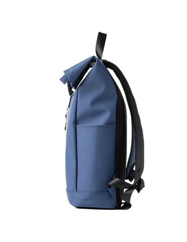 Zaino Roll-top Drop gomma antipioggia dim. 30x42x14cm blu InTempo 9239DR32