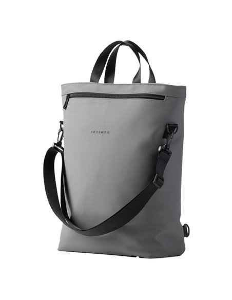 Borsa zainabile Drop gomma antipioggia dim. 30x44x14cm grigio InTempo 9234DR22 IN TEMPO BORSE-CARTELLE-VALIGIE