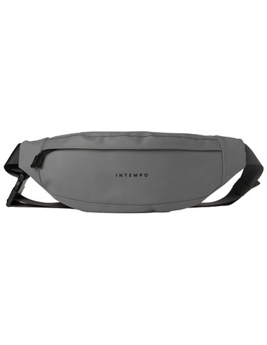 Marsupio Drop gomma antipioggia dim. 37x14x5cm grigio InTempo 9218DR22