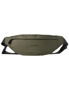 Marsupio Drop gomma antipioggia dim. 37x14x5cm verde InTempo 9218DR24 IN TEMPO BORSE-CARTELLE-VALIGIE