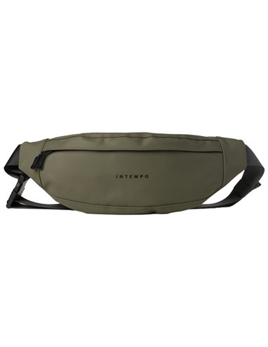 Marsupio Drop gomma antipioggia dim. 37x14x5cm verde InTempo 9218DR24 IN TEMPO BORSE-CARTELLE-VALIGIE