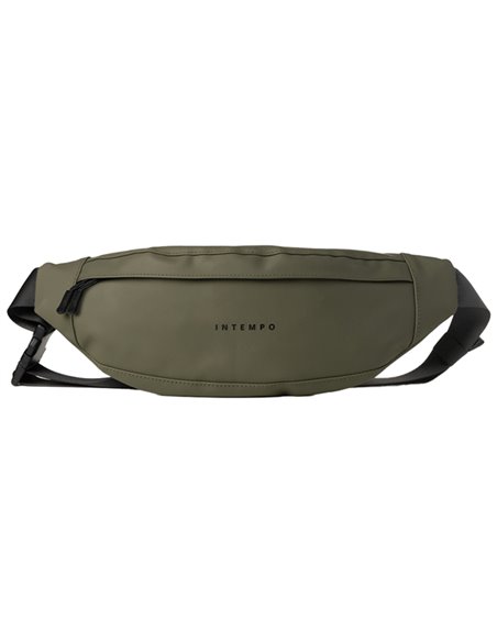 Marsupio Drop gomma antipioggia dim. 37x14x5cm verde InTempo 9218DR24 IN TEMPO BORSE-CARTELLE-VALIGIE