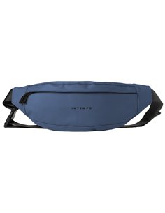 Marsupio Drop gomma antipioggia dim. 37x14x5cm blu InTempo 9218DR32
