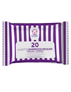 Busta da 20 salviette struccanti delicate Cotonet 3312CT01