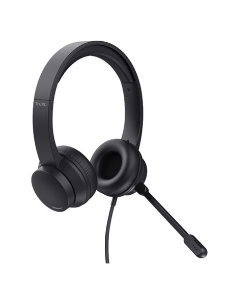 Cuffie con microfono USB per PC HS-201 _Trust 25373 TRUST ALTOPARLANTI-MICROFONI-CUFFIE