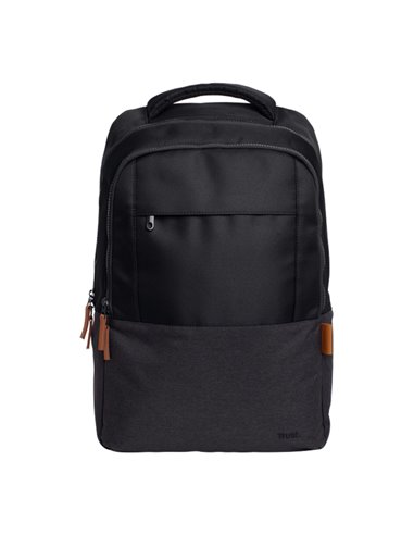 Zaino con capacitA' fino a 16’’ Nero Lisboa-Trust 25244 TRUST BORSE-ZAINI-TROLLEY