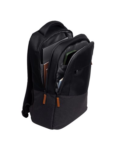 Zaino con capacitA' fino a 16’’ Nero Lisboa-Trust 25244 TRUST BORSE-ZAINI-TROLLEY
