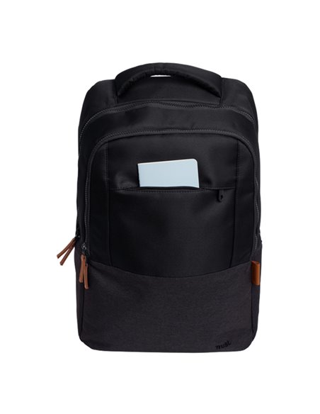 Zaino con capacitA' fino a 16’’ Nero Lisboa-Trust 25244 TRUST BORSE-ZAINI-TROLLEY