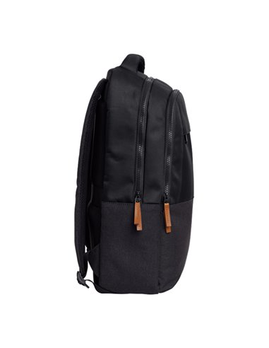 Zaino con capacitA' fino a 16’’ Nero Lisboa-Trust 25244 TRUST BORSE-ZAINI-TROLLEY