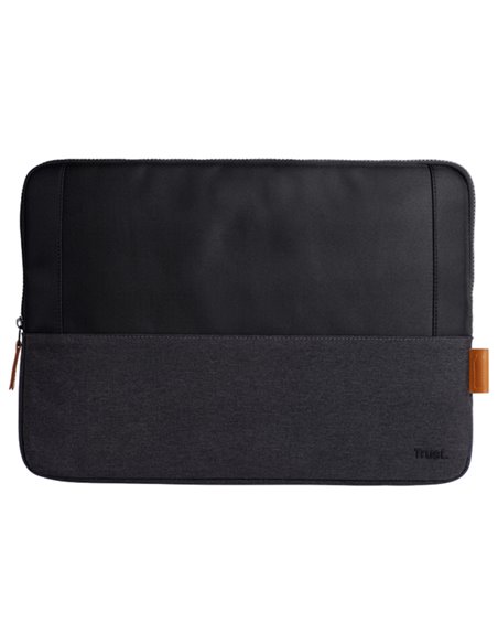 LISBOA 16" LAPTOP SLEEVE - Nero- Trust 25248 TRUST BORSE-ZAINI-TROLLEY