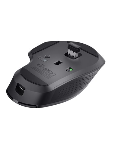 Mouse wireless multi-dispositivo Ozaa+ Nero - Trust 24820