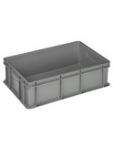 Cassa industriale Europa 60x40x17cm 32L grigio Mobil Plastic 4417-GRI