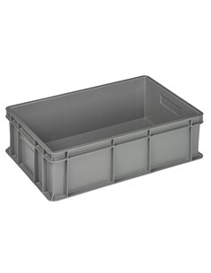 Cassa industriale Europa 60x40x17cm 32L grigio Mobil Plastic 4417-GRI Mobil Plastic CONTENITORI MULTIUSO