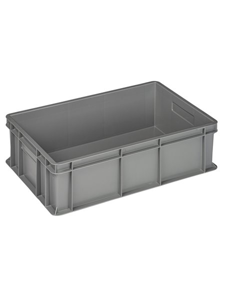Cassa industriale Europa 60x40x17cm 32L grigio Mobil Plastic 4417-GRI Mobil Plastic CONTENITORI MULTIUSO