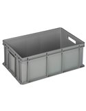Cassa industriale Europa 60x40x22cm 42L grigio Mobil Plastic 4422-GRI