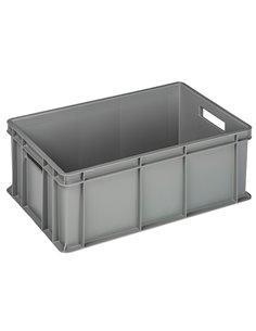 Cassa industriale Europa 60x40x22cm 42L grigio Mobil Plastic 4422-GRI Mobil Plastic CONTENITORI MULTIUSO