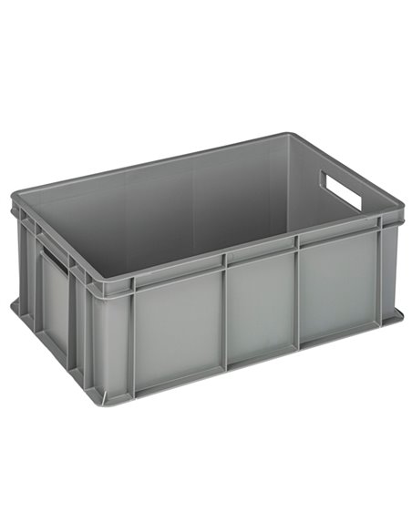 Cassa industriale Europa 60x40x22cm 42L grigio Mobil Plastic 4422-GRI Mobil Plastic CONTENITORI MULTIUSO