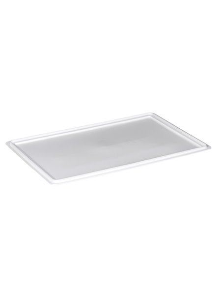 Coperchio per cassa alimentare Europa 60x40 neutro Mobil Plastic 4400-N