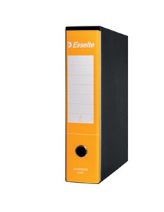 Registratore ESSENTIALS G75 giallo dorso 8cm f.to protocollo ESSELTE 390775090 ESSELTE REGISTRATORI A LEVA 2