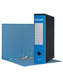Registratore ESSENTIALS G75 azzurro dorso 8cm f.to protocollo ESSELTE 390775800