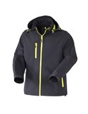 Giubbotto Softshell R Boost tg XL antracite/giallo fluo Rossini HH64816-XL