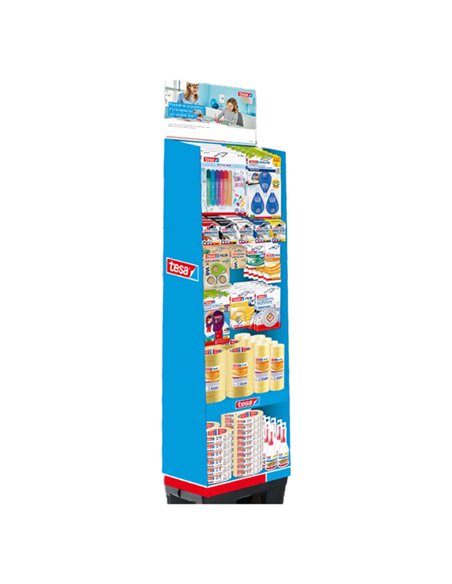 Espositore da terra nastri e accessori Tesa 65230-00018-00 TESA NASTRI ADESIVI