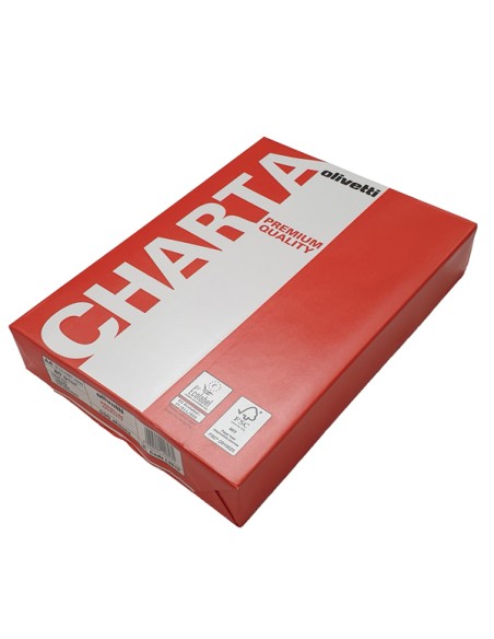 Carta Premium Quality A4 80gr 500fg Olivetti Red (drop max 25 risme) L2619 DROP OLIVETTI CARTA PER CONSEGNE DIRETTE