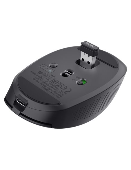 Mouse OZAA wireless Nero -Trust 24819 TRUST TASTIERE E MOUSE