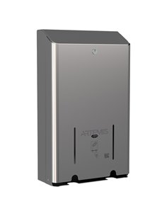 Dispenser per assorbenti Artemis 2 colonne acciaio inox lucido Mar Plast A975LUSM