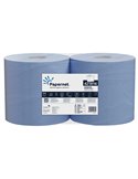 BOBINA INDUSTRIALE BLU MICROGOFFRATO 500 strappi - 150mt 421816