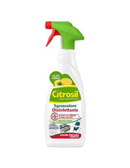 Citrosil sgrassante disinfettante virucida in trigger 650ml Limone 7003524 CITROSIL DETERGENTI-DETERSIVI PER PULIZIA