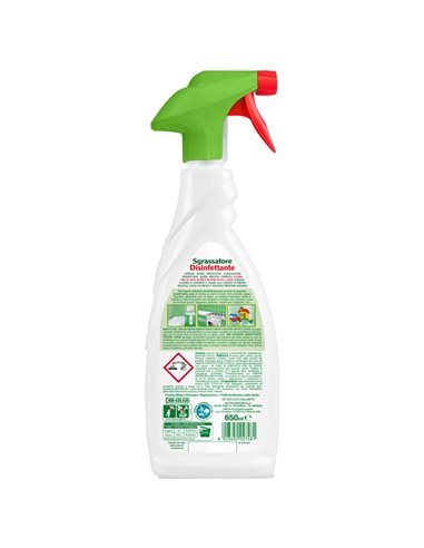 Citrosil sgrassante disinfettante virucida in trigger 650ml Limone 7003524 CITROSIL DETERGENTI-DETERSIVI PER PULIZIA