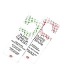 Conf da 20 appendiporta hotel "non disturbare" cartoncino plastificato Leone W4102
