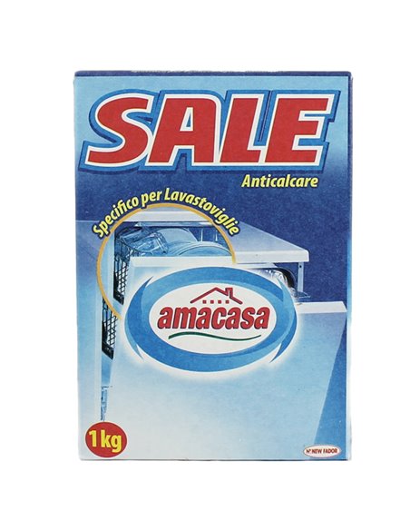 Sale per lavastoviglie 1kg Amacasa 100607002445 AMACASA DETERGENTI-DETERSIVI PER PULIZIA