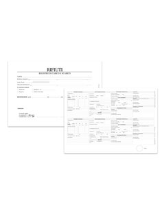 Blocco registro carico/scarico rifiuti 100 copie RENTRI 29,7X21,5cm DU6930RE000 DU6930RE000 2