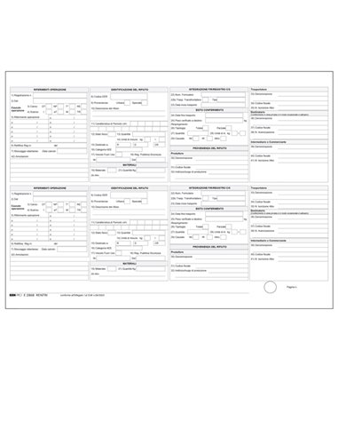 Registro carico/scarico rifiuti 21,5X29,7 100pag. E2868RENTRI Edipro E2868RENTRI
