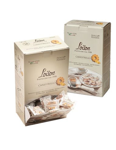 Dispenser 200 biscotti canestrello 1250gr Loison 1000SD Loison SNACK DOLCI-SALATI